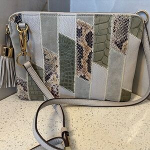Patchwork Leather Crossbody Bag